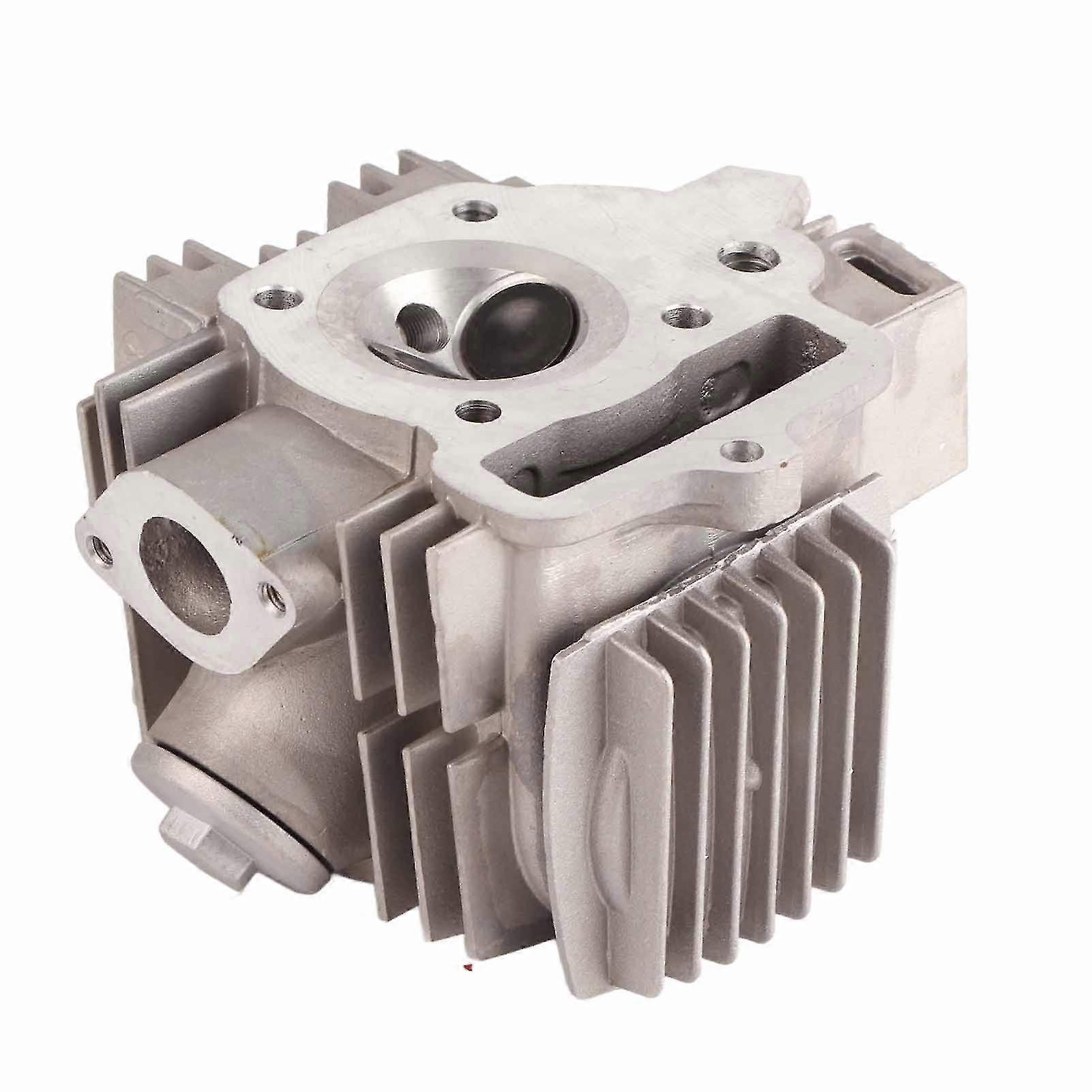 52.4mm 110cc ATV Go Kart Cylinder Head Assembly - Replacement Part compatible with 4-Stroke Engines