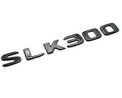 מבריק שחור slk300 מכונית אות מספר סמל תג אתחול אחורי עבור מרצדס בנץ