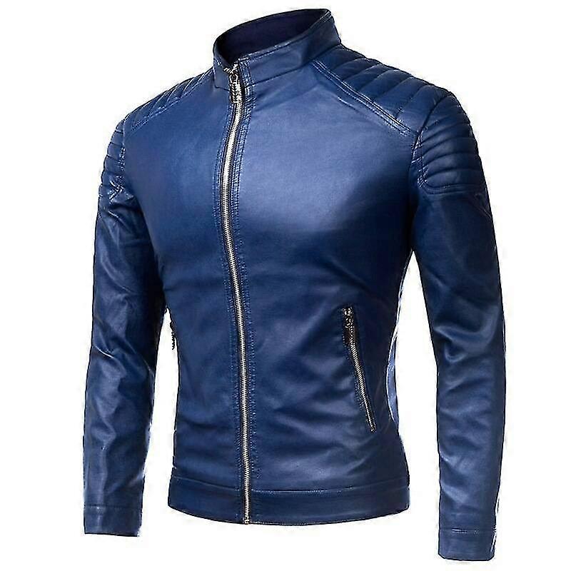 Leather Jacket Men's Motorcycle Leather Jacket Men's Leather Jacket