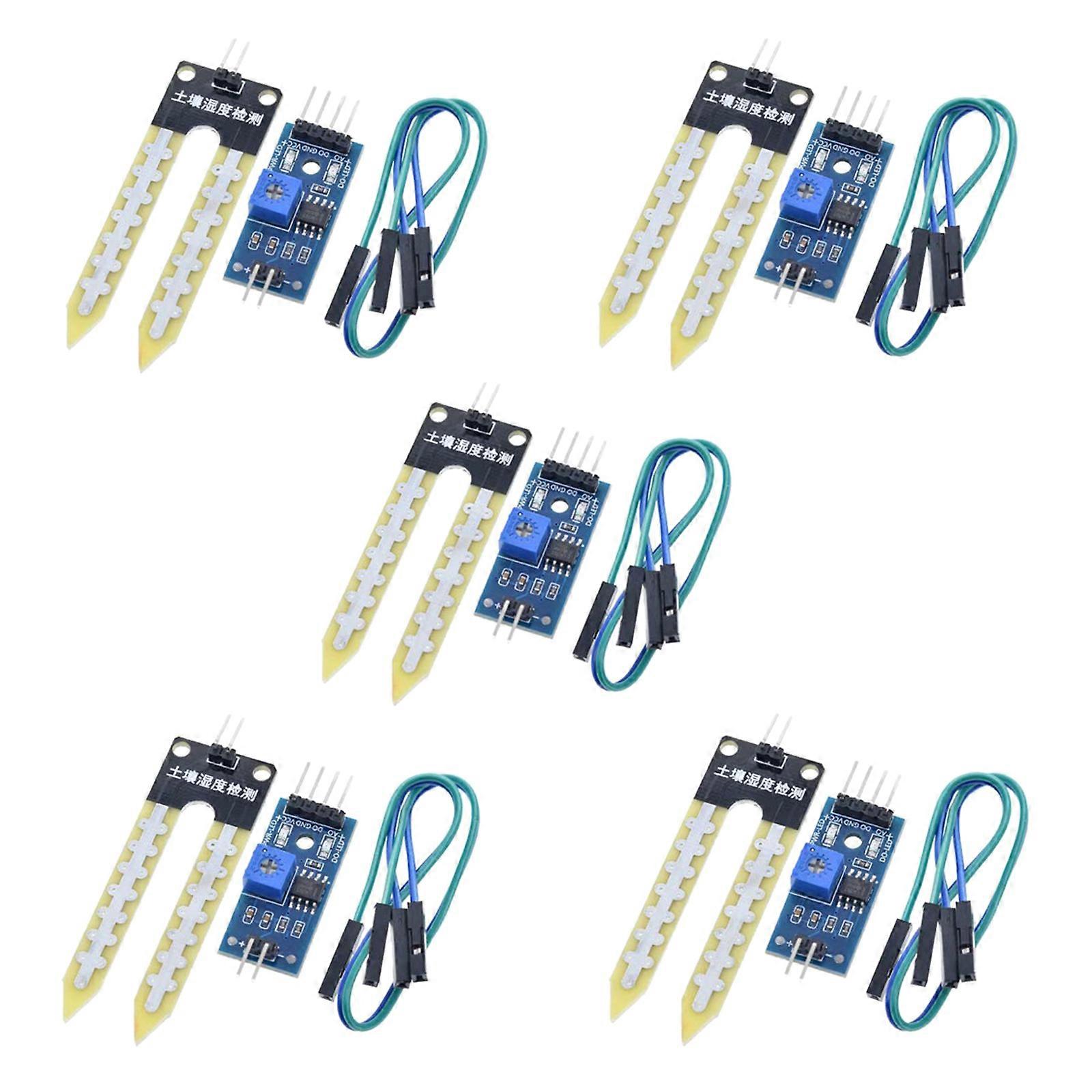 5pcs Soil Hygrometer High Sensitivity Soil Moisture Sensor Module forArduino