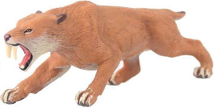 Saber-Toothed Tiger Wild Animal Statue