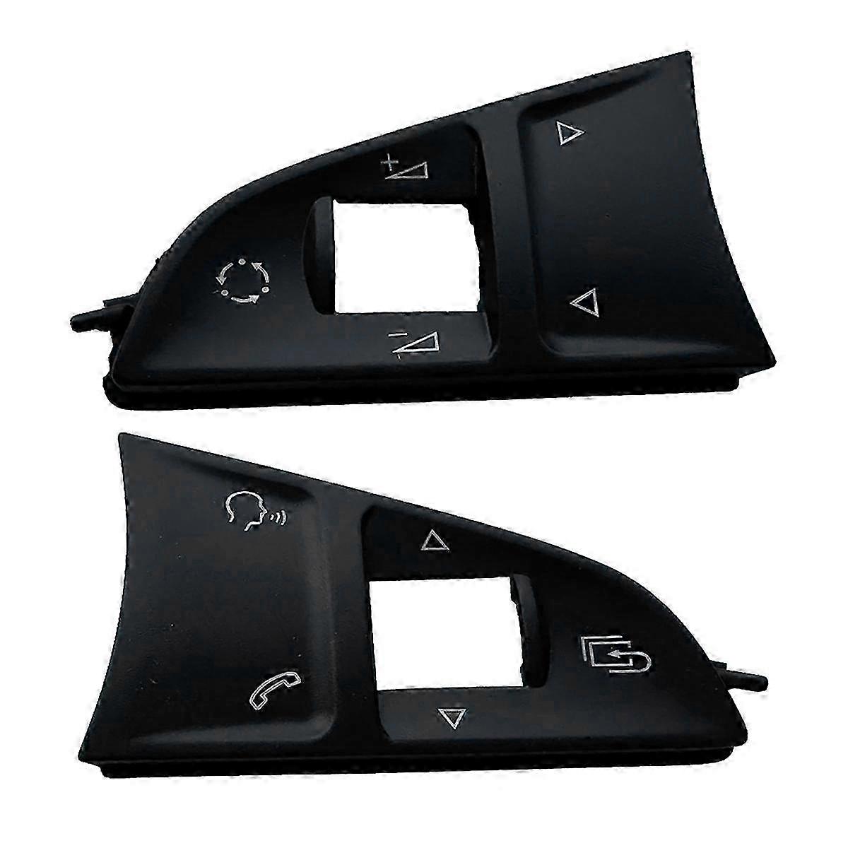 2pcs Auto Lenkrad Schalter Multifunktionstaste Abdeckung Trim für 3 A7 Superb 3v Fabia Mk3