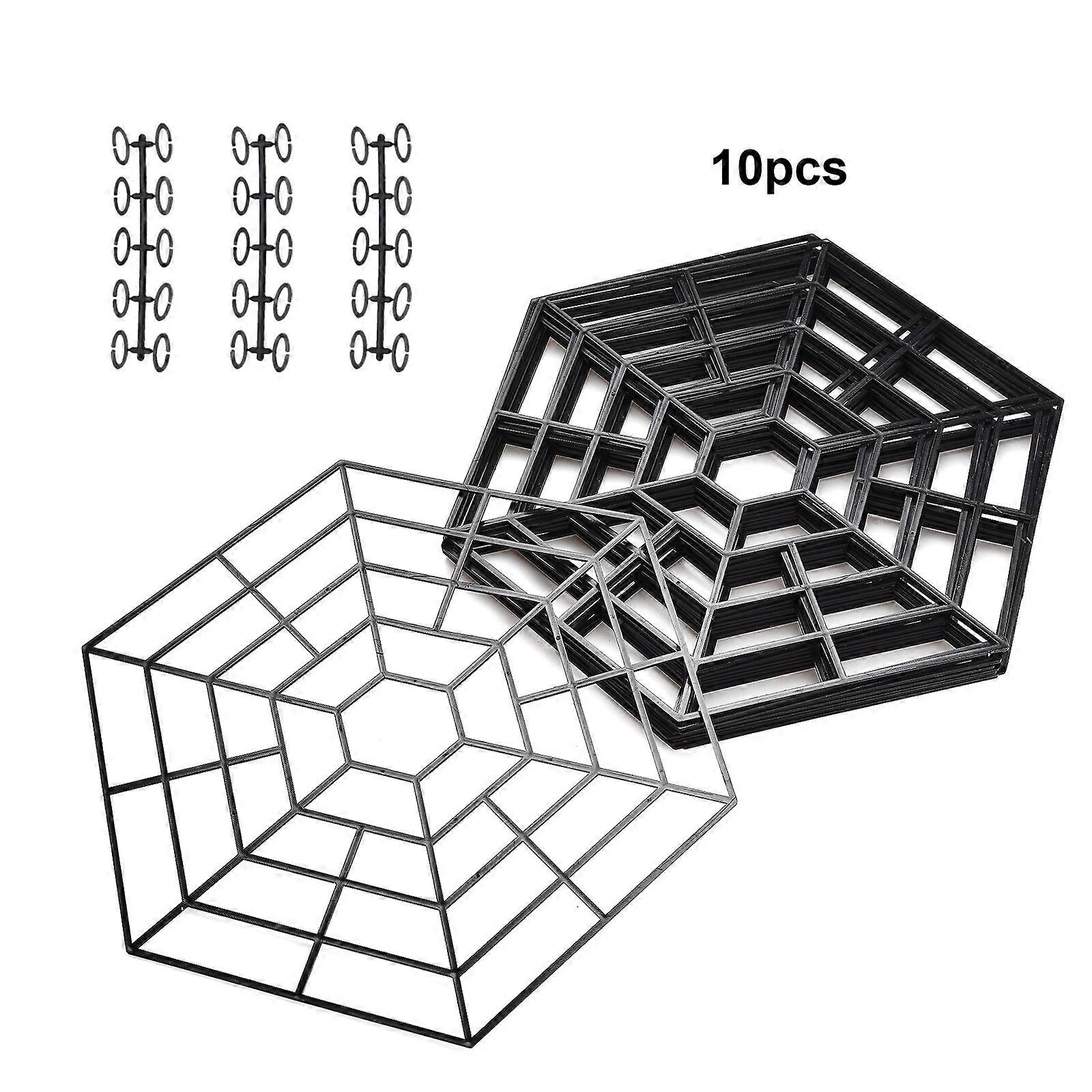 10pcs Lightweight Pond Protector Floating Net Pond Protection System