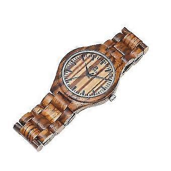 Wood Watches, Natural Handmade Wooden Watch Analog Japanese Quartz Movement Wood Watch Mens With Box, Ideal Gift For Father's Day, Valentine's Day, Ch