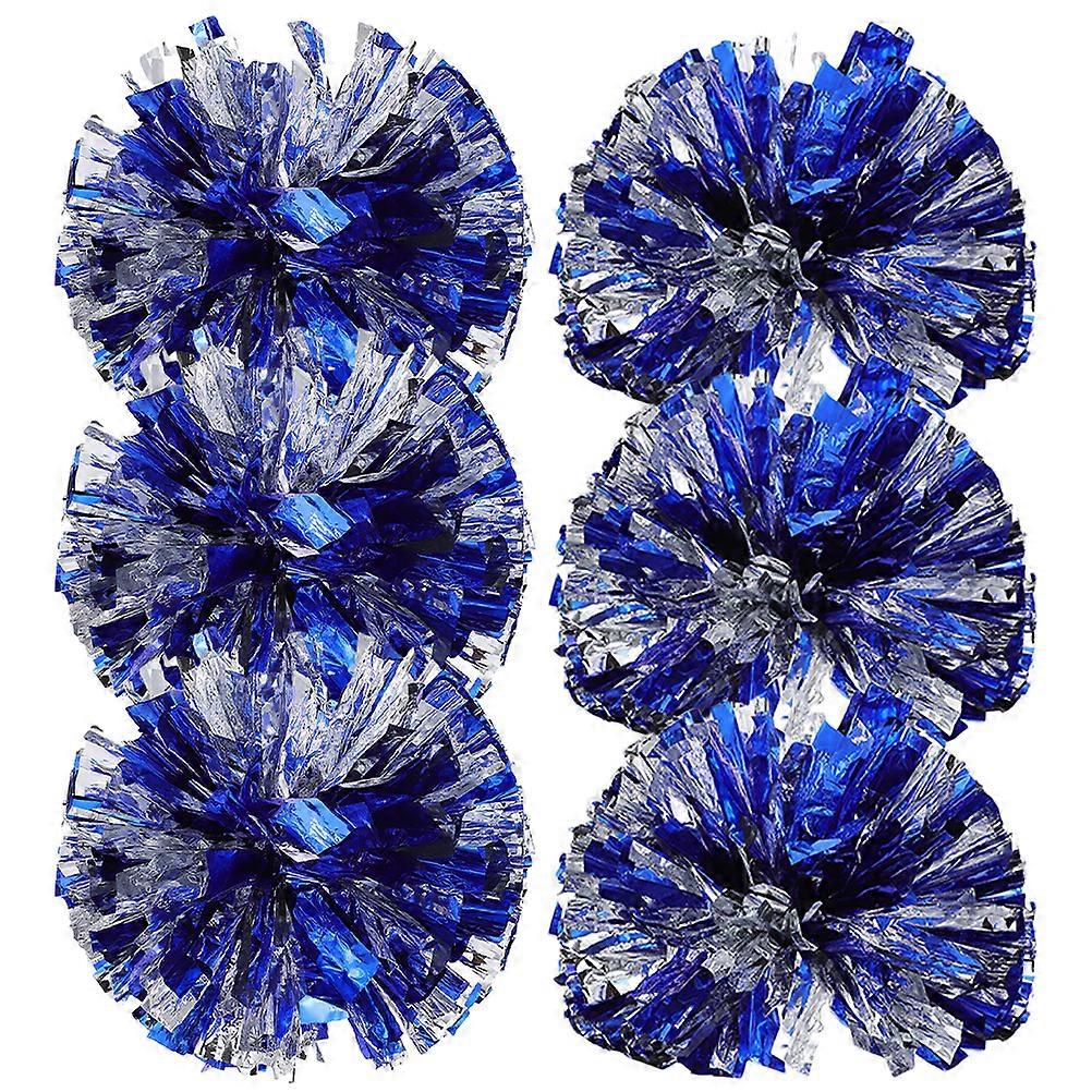 6 قطع التشجيع الكريات المشجع بوم بومز هتاف بوم الزهور اليدوية