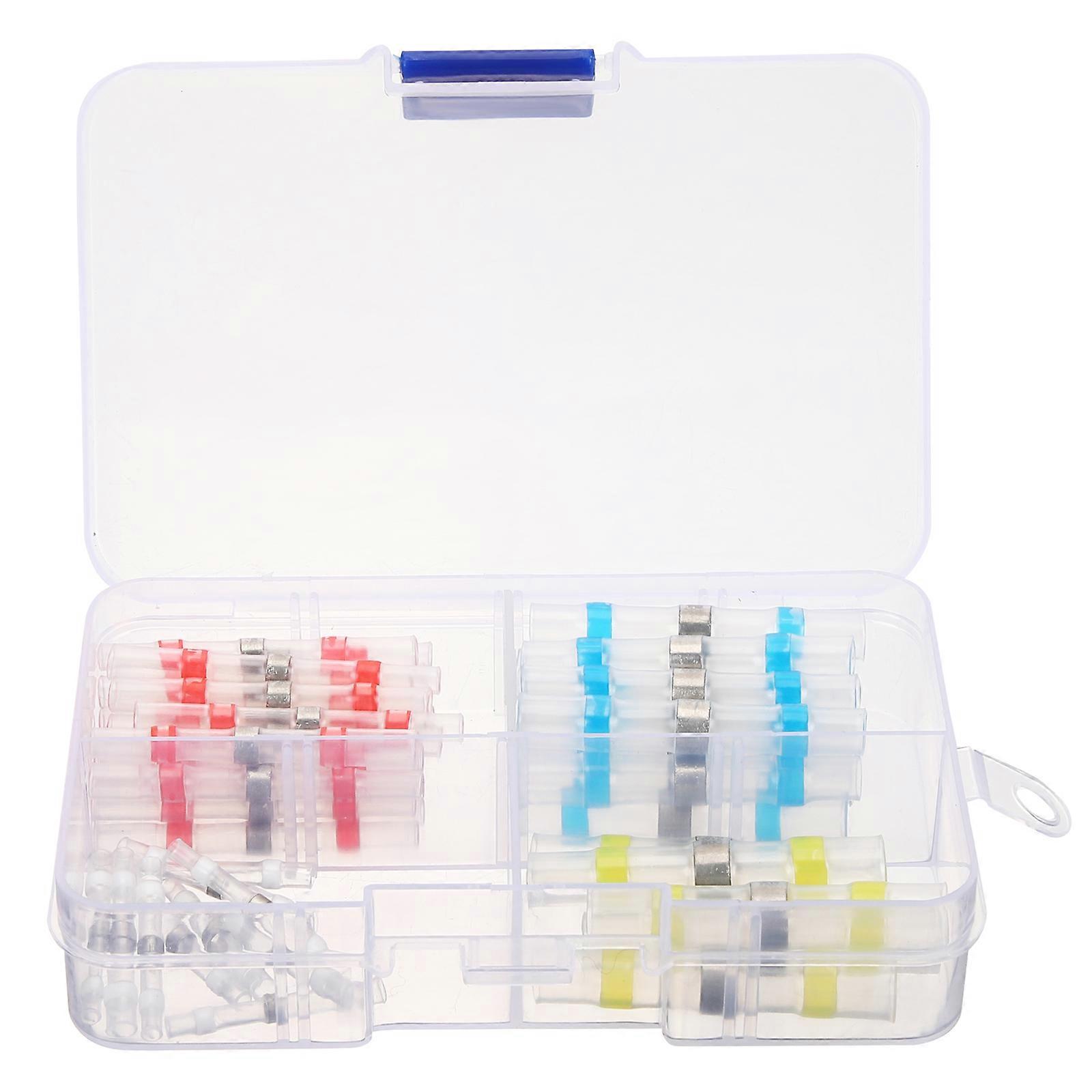 1 Set Electrical Connector Kit Heat Shrink Terminal Connector Butt Connector