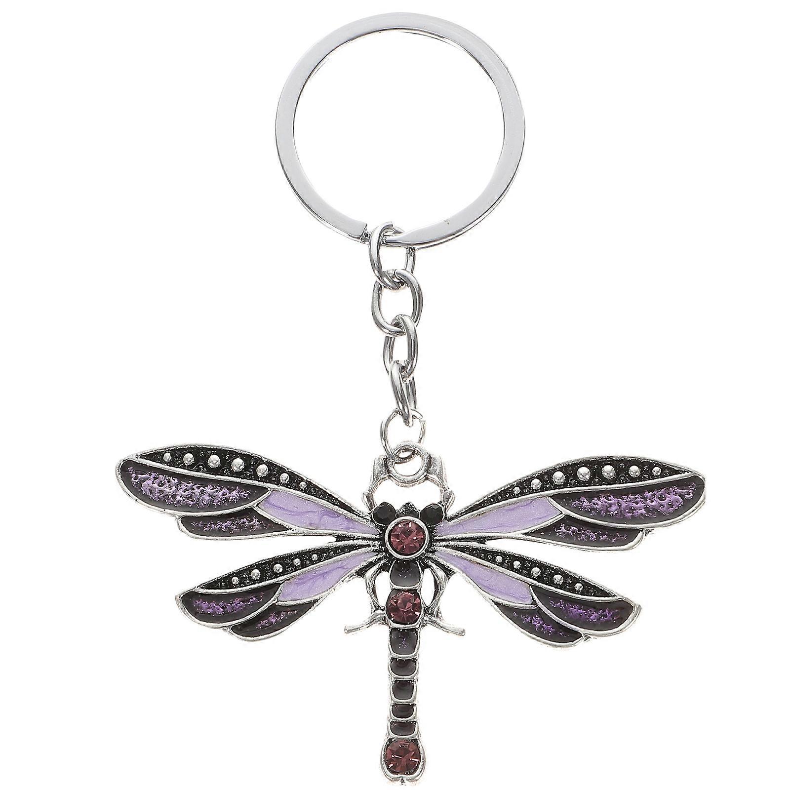 Dragonfly Key Chain Animal Keychain Crerative Backpack Charm Car Key Chain for Women