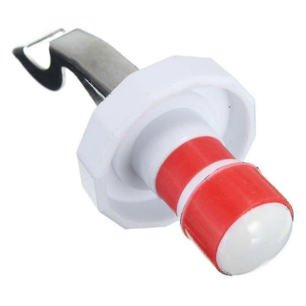 6pcs Reusable Stainless Steel Wine Kitchen Pub Bar Tool(red)