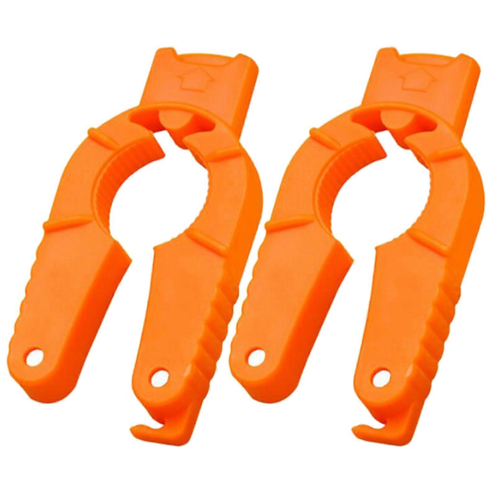 2Pcs Can Openers Easy Grip Ergonomic Non-slip Labor-saving Wide Application Open The Lid Kitchen Gadget Adjustable Jar Lid Openers Household Supplies 