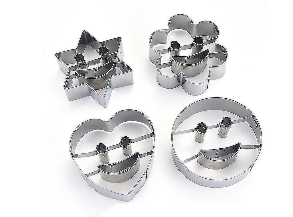 Stainless Steel Smiley Face Biscuit Mold