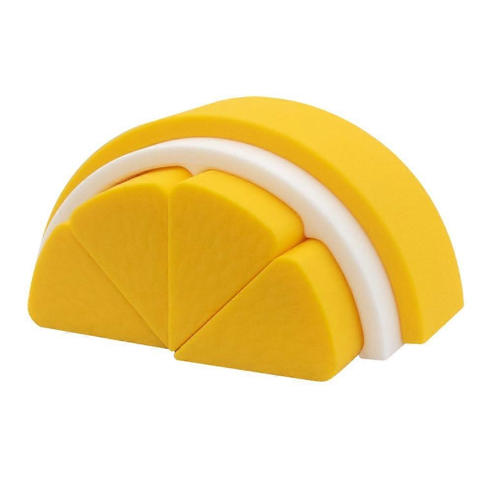 silicone puzzle toy lemon