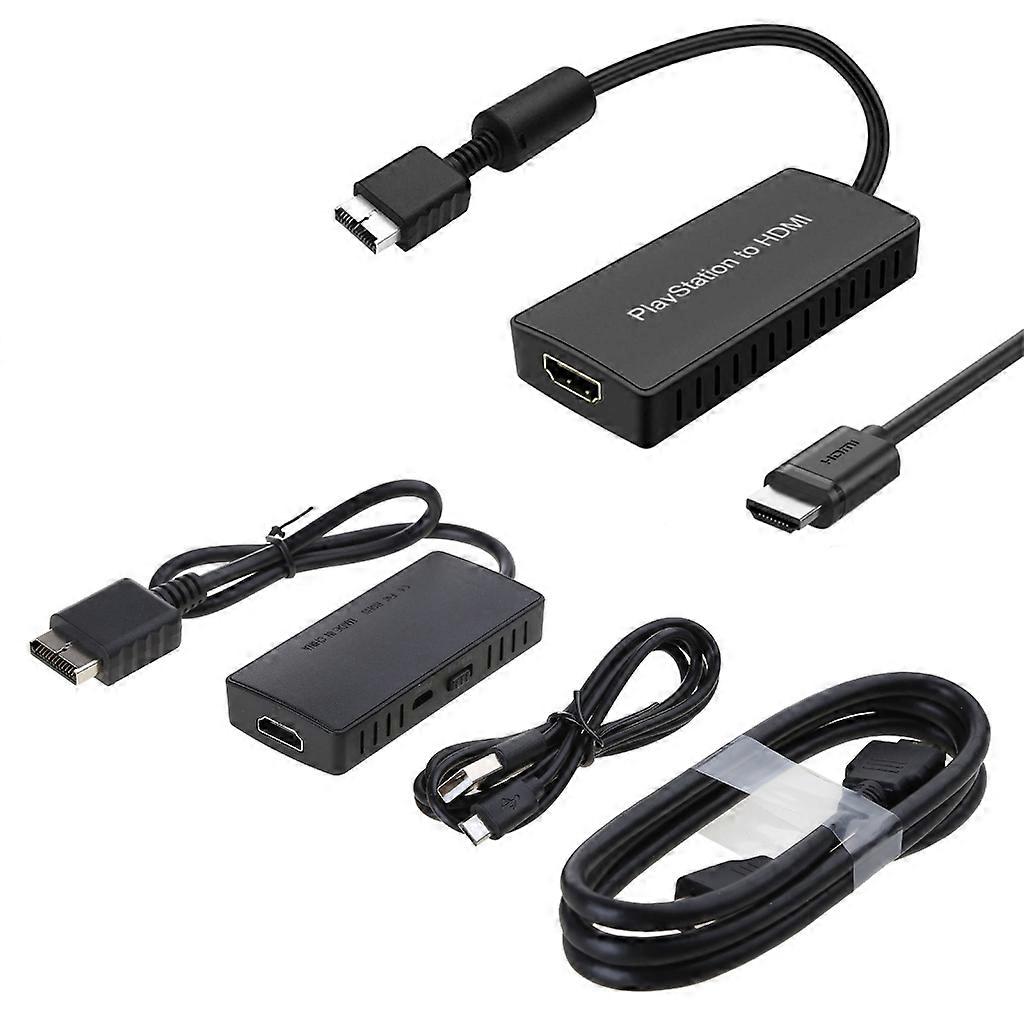 PS1 for PS2 for PS3 to for HDMI Converter Adapter,Audio Video Converter, Audio O