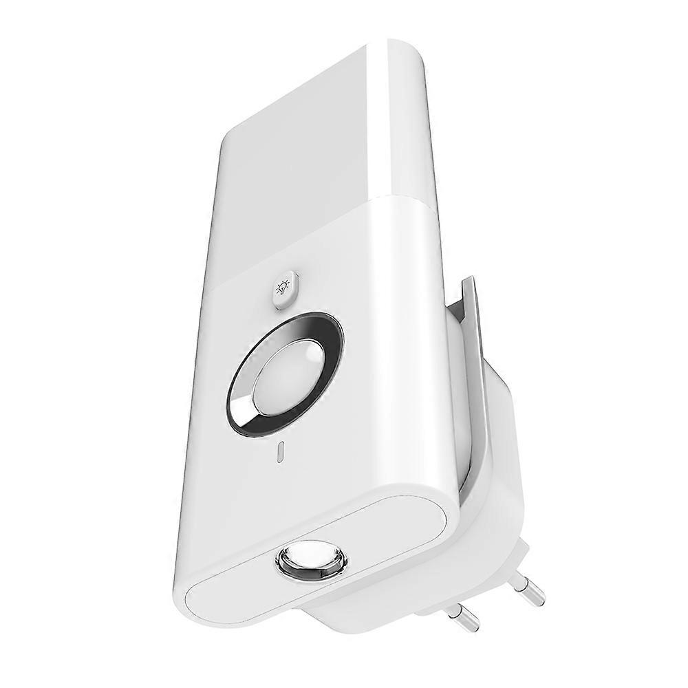 Motion Sensor LED Night Light Bedroom Hallway Corridor Rechargeable Plug-In Emergency Flashlight - E