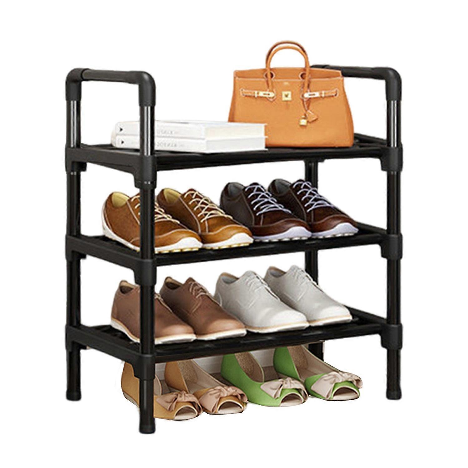 Heavy-Duty Metal Shoe Storage Shelf Sturdy Construction Strong Load-bearing Simple Installation Boot