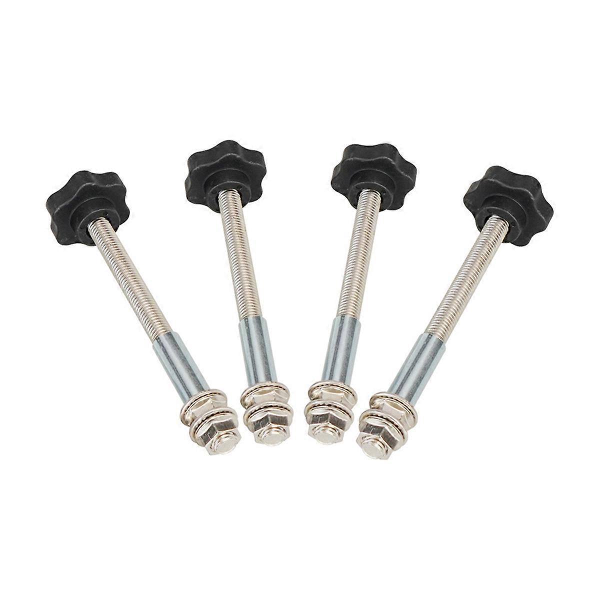 Universal Car Recovery Board Mounting Pins Base Plates Kits Easy-to-Install Escape Board Mount Safetys Traction Board