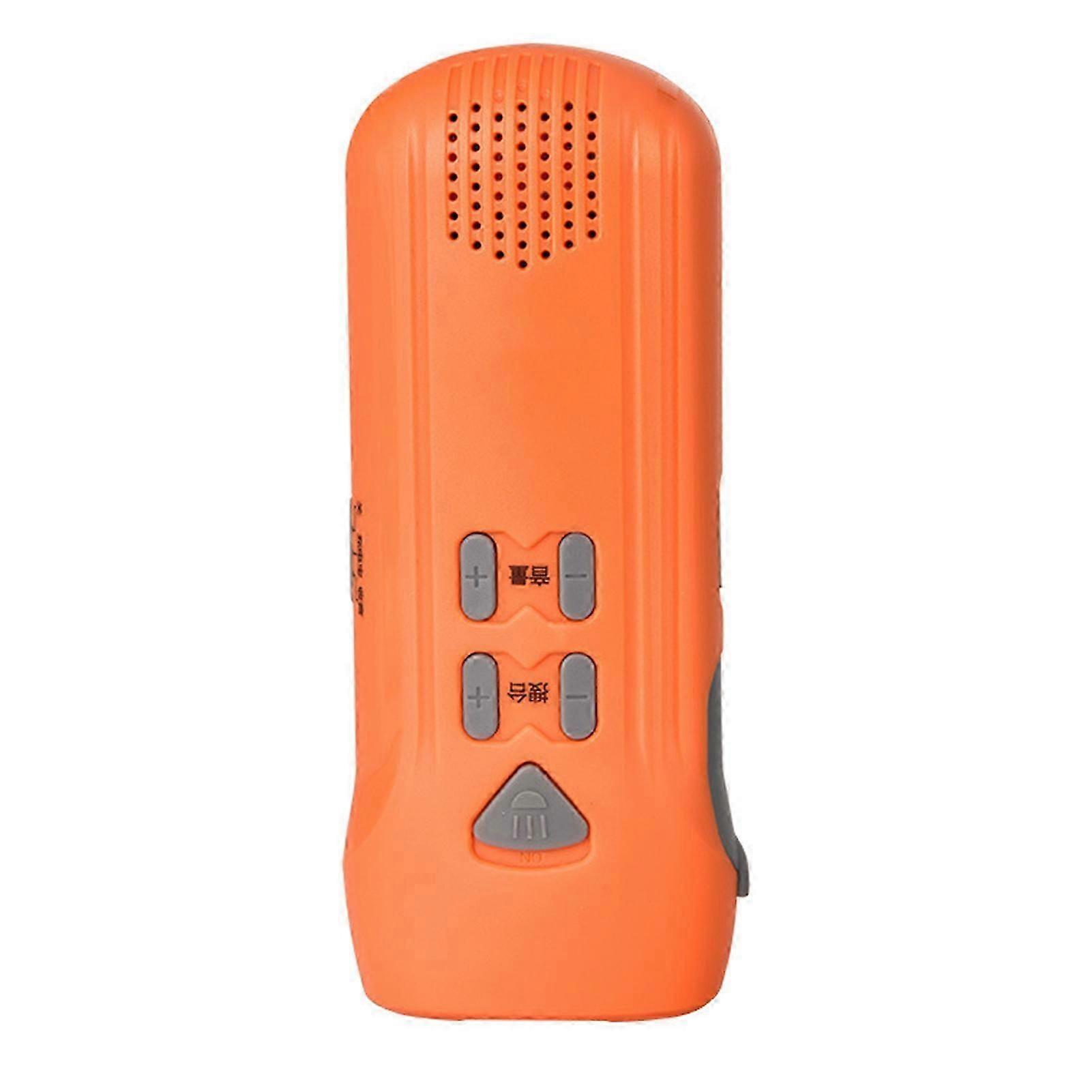 Hand Crank Rechargeable Torches FM Crank Radio with Phone Charger Self Powered