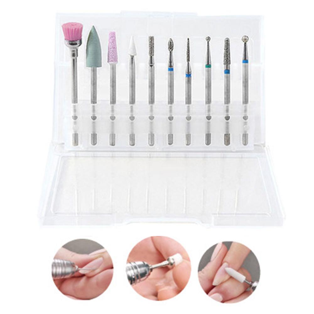 Diamond Nail Drill Bits Set For Acrylic Nail Professional Cuticle Dril