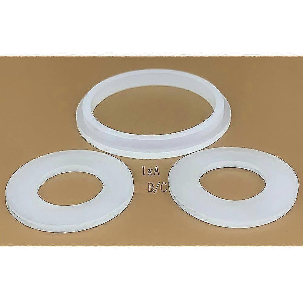 3個コネクタシールガスケットワッシャーコールマン用Lay-Z-spa、AおよびB / Cコネクタシールガスケット