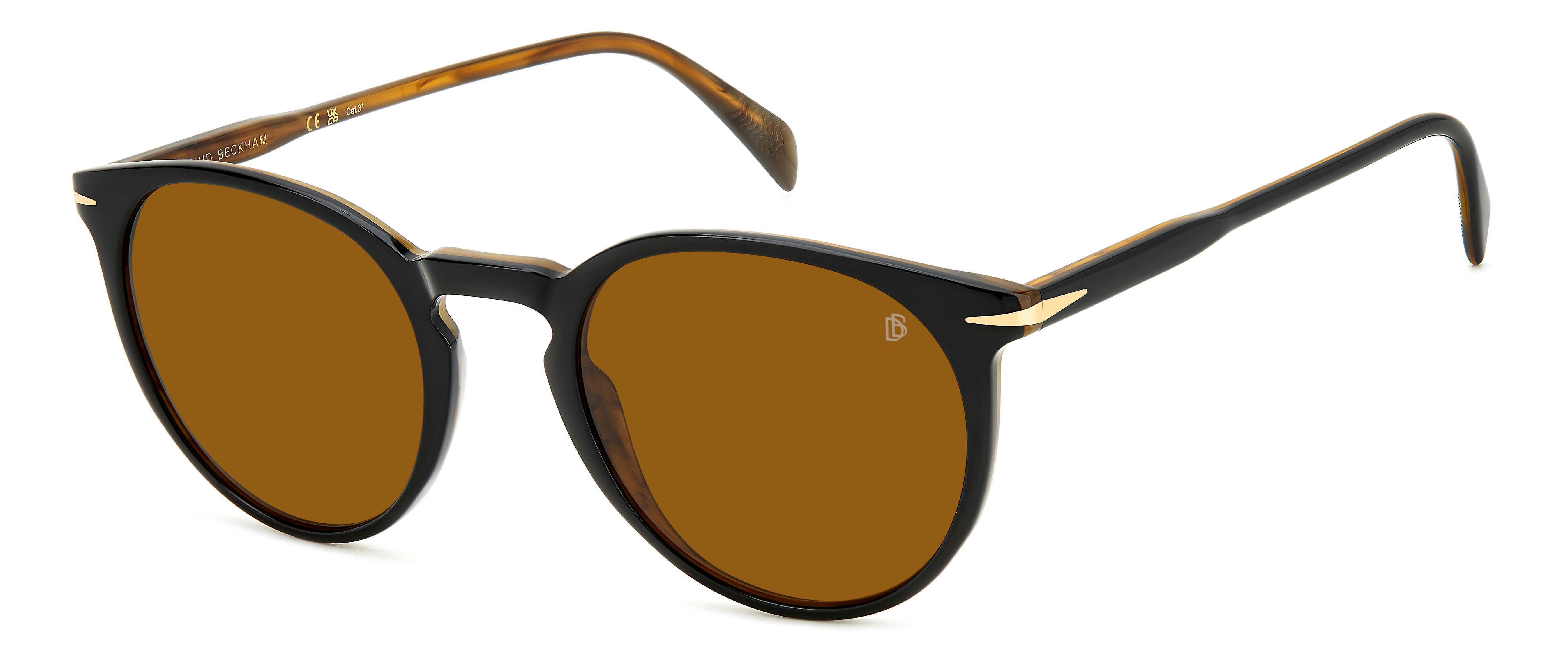 Sunglasses DAVID BECKHAM DB 1139/S 05K BLACK STRIPED BROWN 51/22/150 MAN