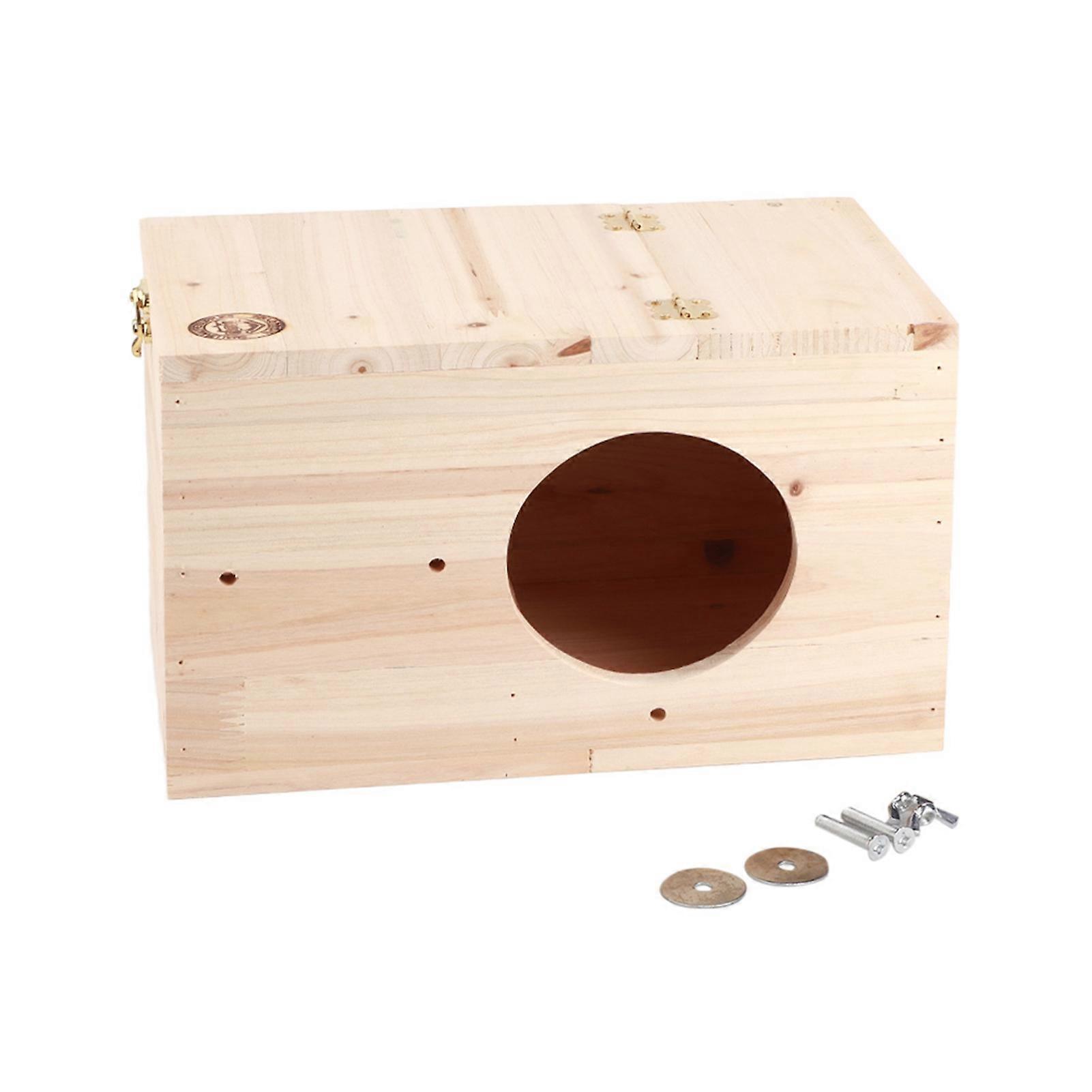 Pet cage breeding box, squirrel nesting box