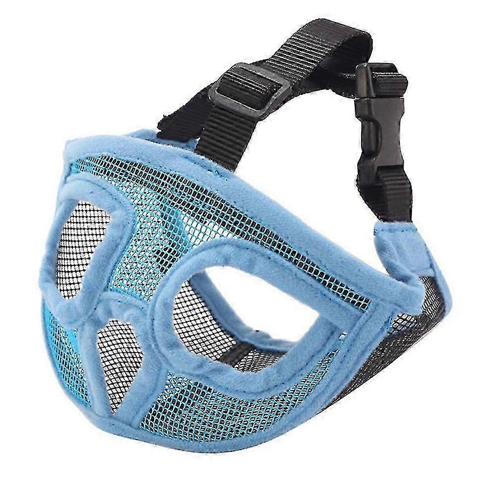 Short Snout Dog Muzzle Bulldog Muzzle, Stop Dog Compatible With Biting Barking Chewing, Adjustablesho