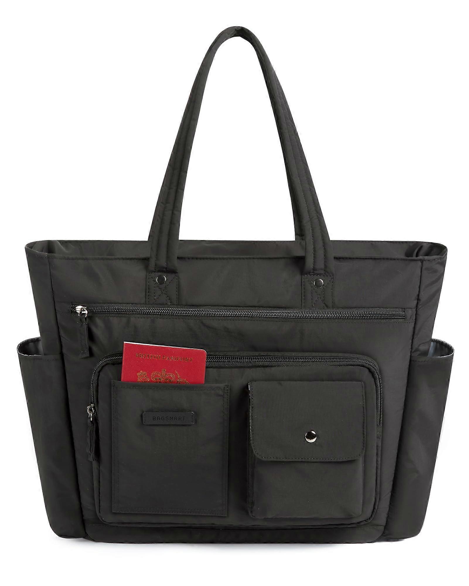 Small Women's Zipper Tote Bag, Lightweight Canvas Handbag for Daily Use, Travel, Work, and Shopping, Versatile Style