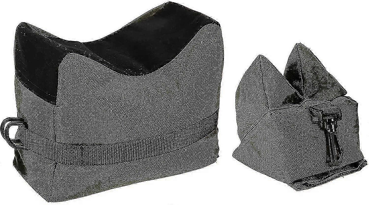 Shooting Rest Bags For Rifles For Gun Rest Hunting Outdoor, Front Rear Support Stand Bag Stand Holders For Gun Rifle Shooting Unfilled(green)