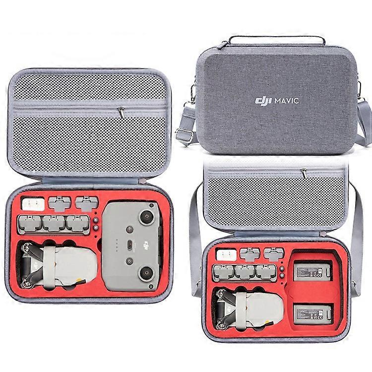 Compatible For DJI Mini 2 SE / Mini 2 / Mini 4K Fly More Combo Storage Bag Shockproof Carrying Case with Shoulder Strap