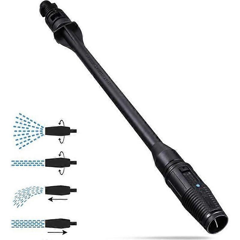 High Pressure Washer Lance - OUTAD - Krcher - Adjustable Nozzle - High Efficiency - Black