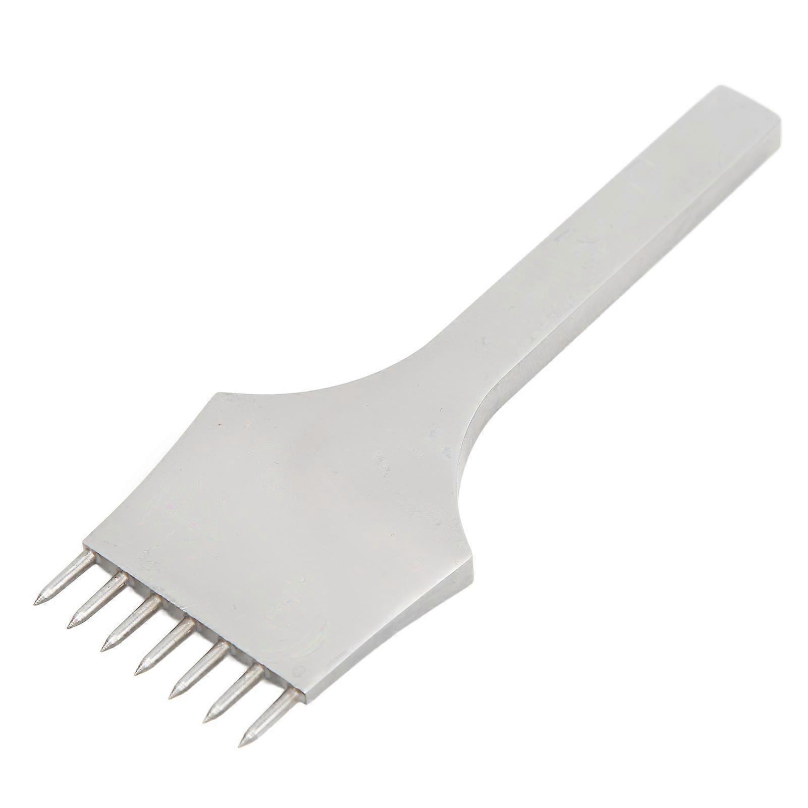 Leather Pricking Iron, 5mm, 7 Teeth, Punching Tool