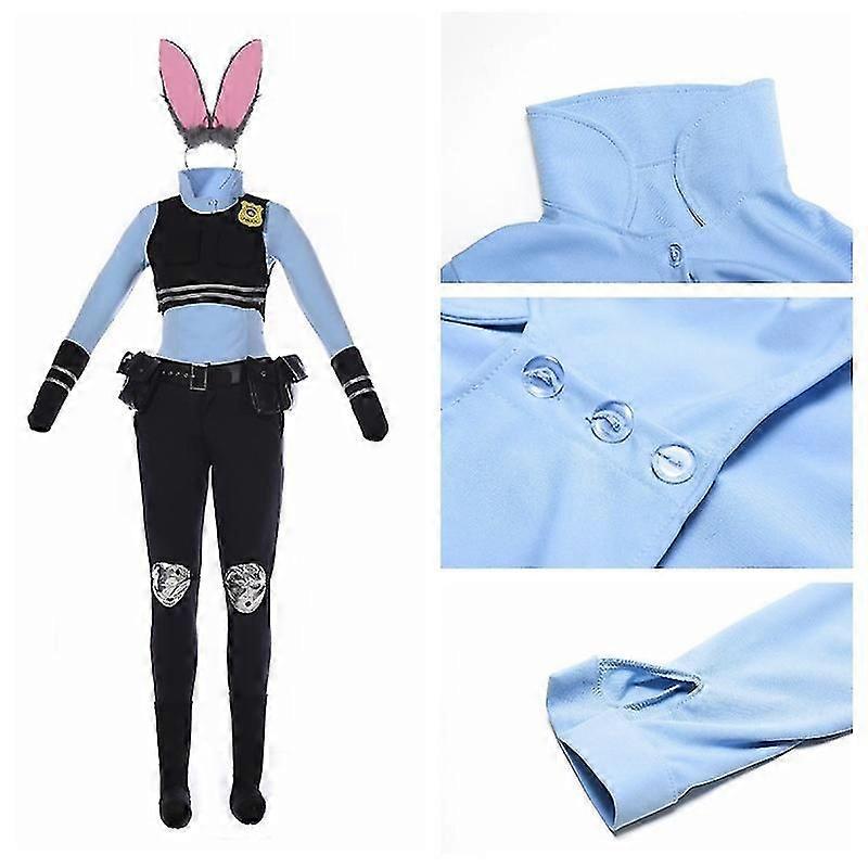 Bunny Cop Cosplay Costume Easter Bunny Costume Set