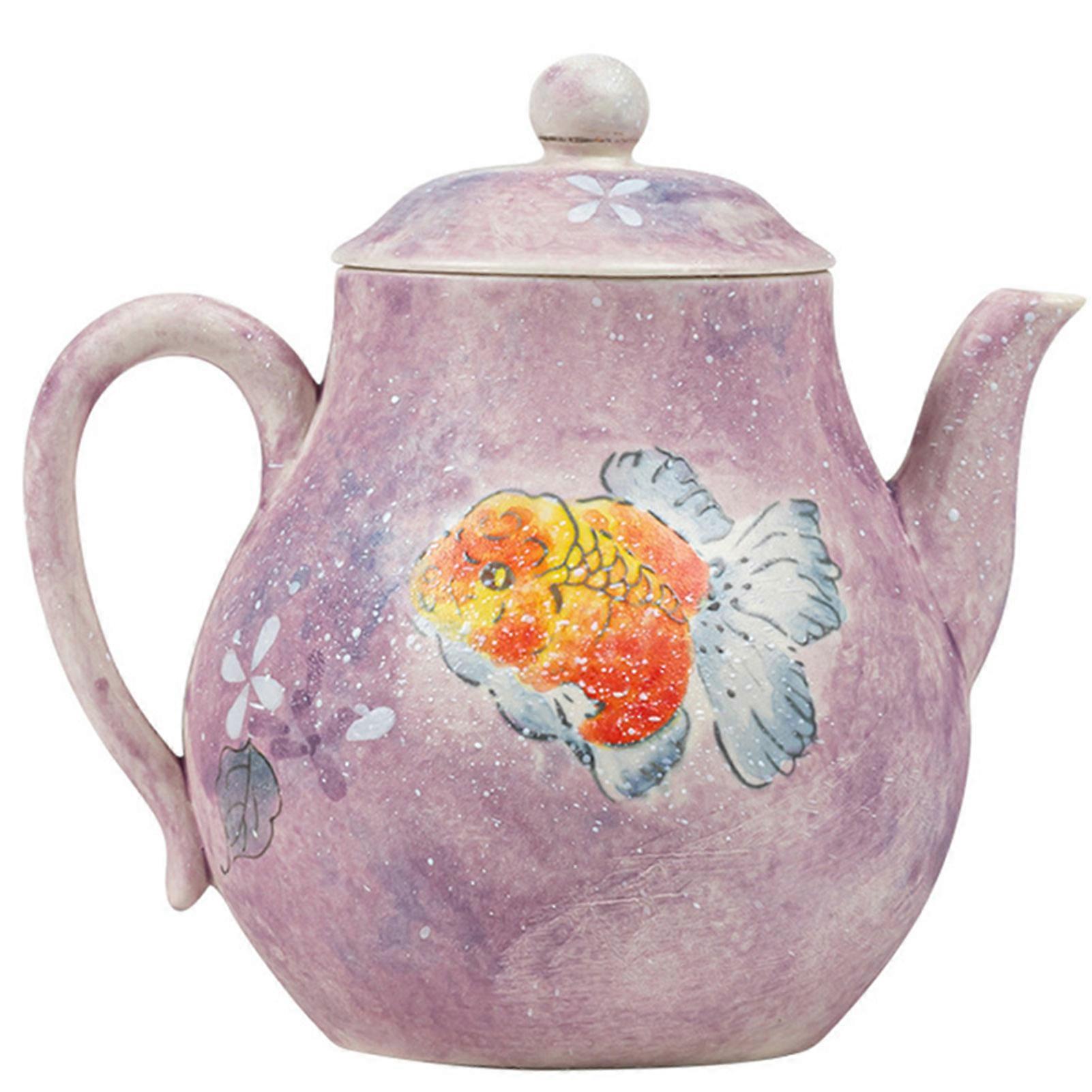 Porcelain Teapots with Lid China Teapot for Afternoon Tea/Coffee for Afternoon