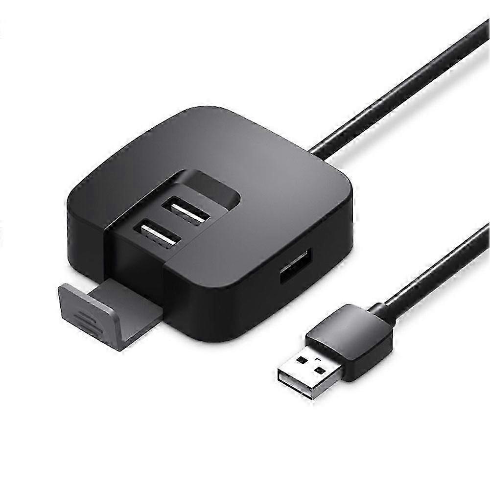 USB 2.0 Hub Adapter High Speed Mobile Phone Stand Portable for Home Office Tablet
