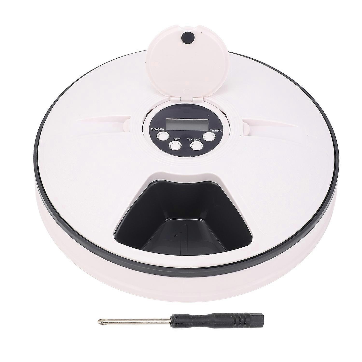 Wet Dry Food Automatic Cat Feeder Multi Meal Portion Control Timed Pet Food Dispenser with APP Contr