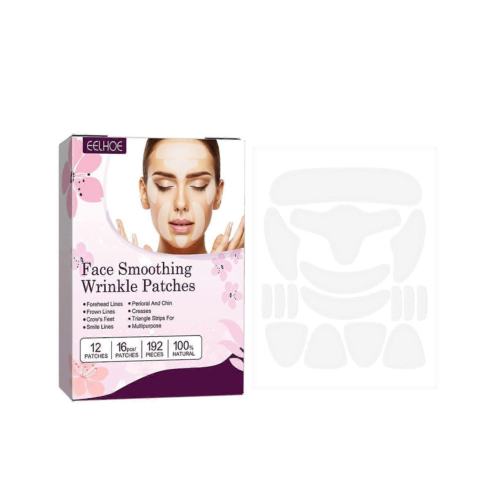 Facial smoothing and anti-wrinkle Patches fade fine lines and anti-wrinkle Patches skin tenderness, lifting and firming 192PCS