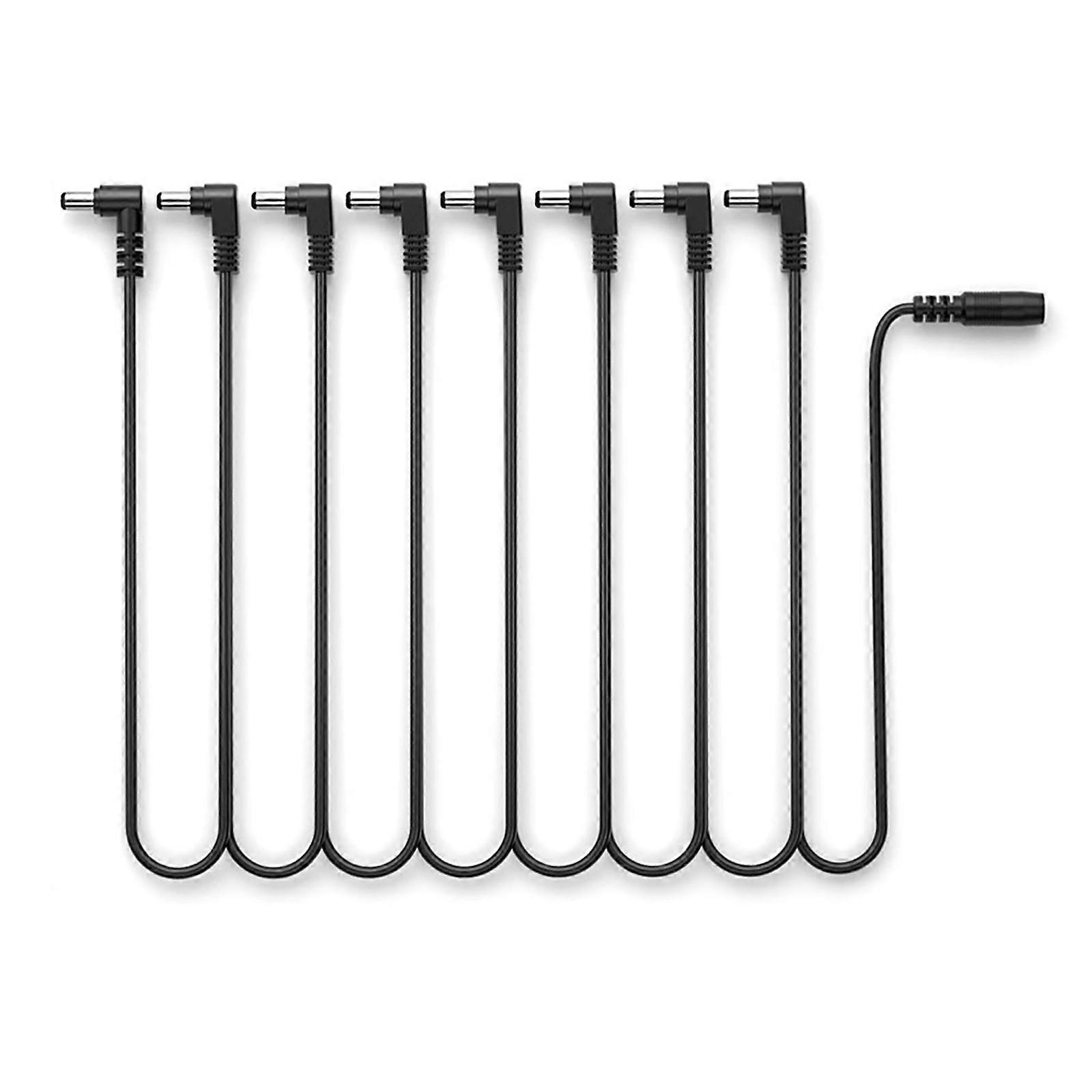 Gitarr Pedal Strömförsörjning Adapter Effekter Pedal Strömförsörjningskabel, 3 / 4 / 5 / 6 / 8 Way Daisy Chain Strömkabel För Gitarr