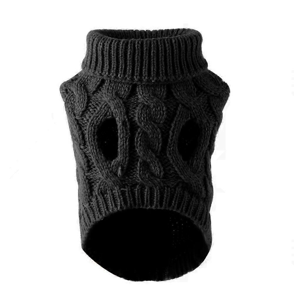 Pet Dog Sweaters for Small Medium Dogs Turtleneck Knitted Winter Warm Dog Clothes Comfortable Pet Clothing Puppy Cat Sweater Vest Chihuahua Coat