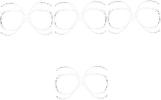 4pcs מתלה סקי סקי סנובורד הגנה מתלה מתאם סקי משקפת סקי מתלה זכוכית מתאם סקי מתלה סקי
