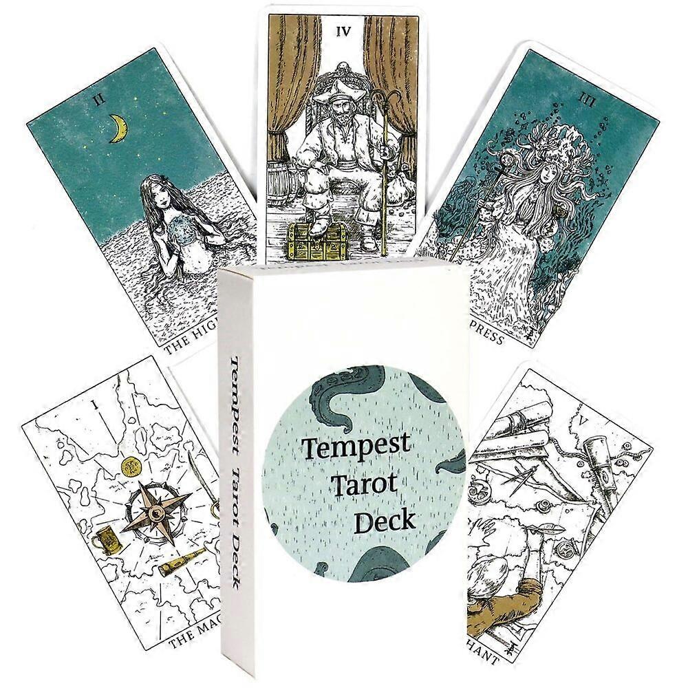 Tarot Cards Deck: Rider-Waite for Beginners, Ocean Theme