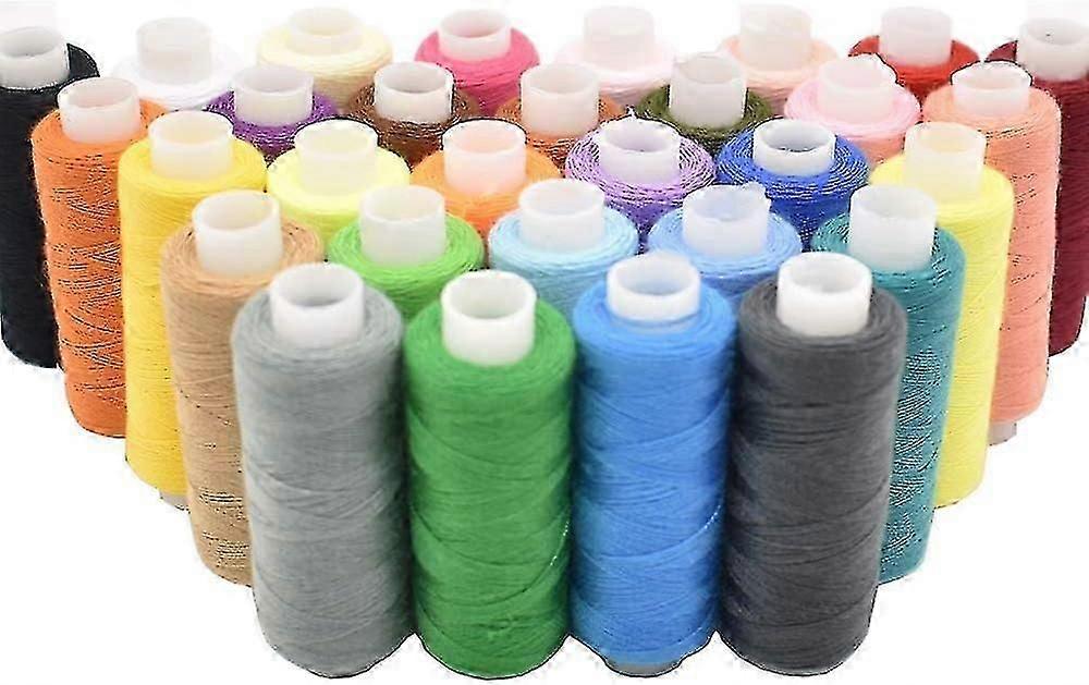 Sewing Thread 30 Colors Sewing Industrial Machine And Hand Stitching 250 Yards Each Sewing Thread Polyester