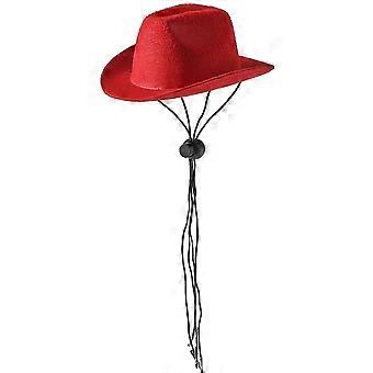 Adjustable Stap Puppies Cowboy Cow Hat for Western Costume Holiday Party Grooming Accessories