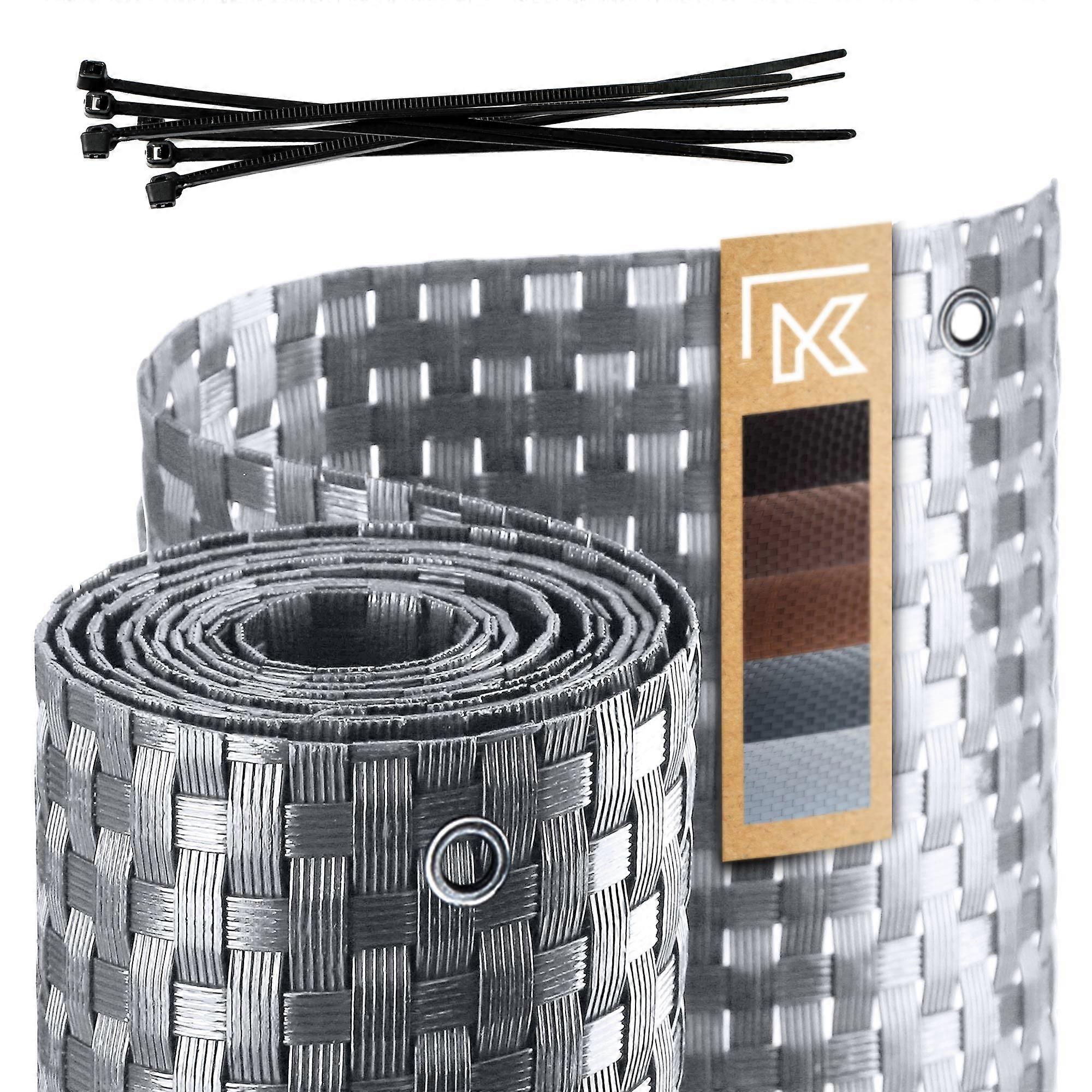 KADAX Husă de balcon Techno Rattan Covoraș de balcon 1x7m
