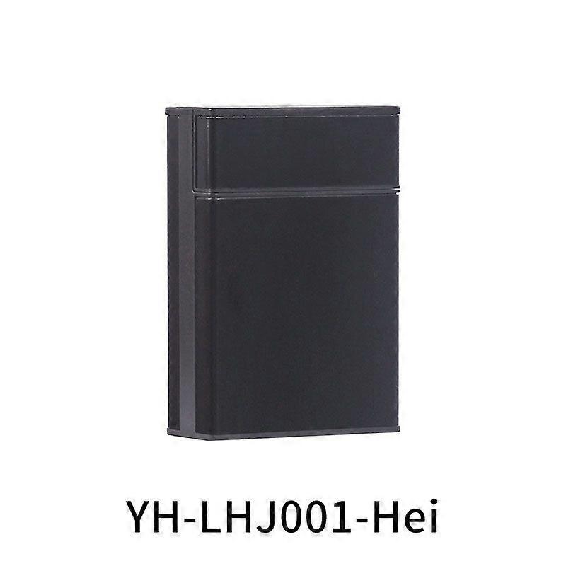 Cigarette Case Men's Portable Large Capacity 20 Pcs Press Automatic Bounce Cover Thick Cigarette Case Creative Aluminum Alloy Veneer Cigarette Case