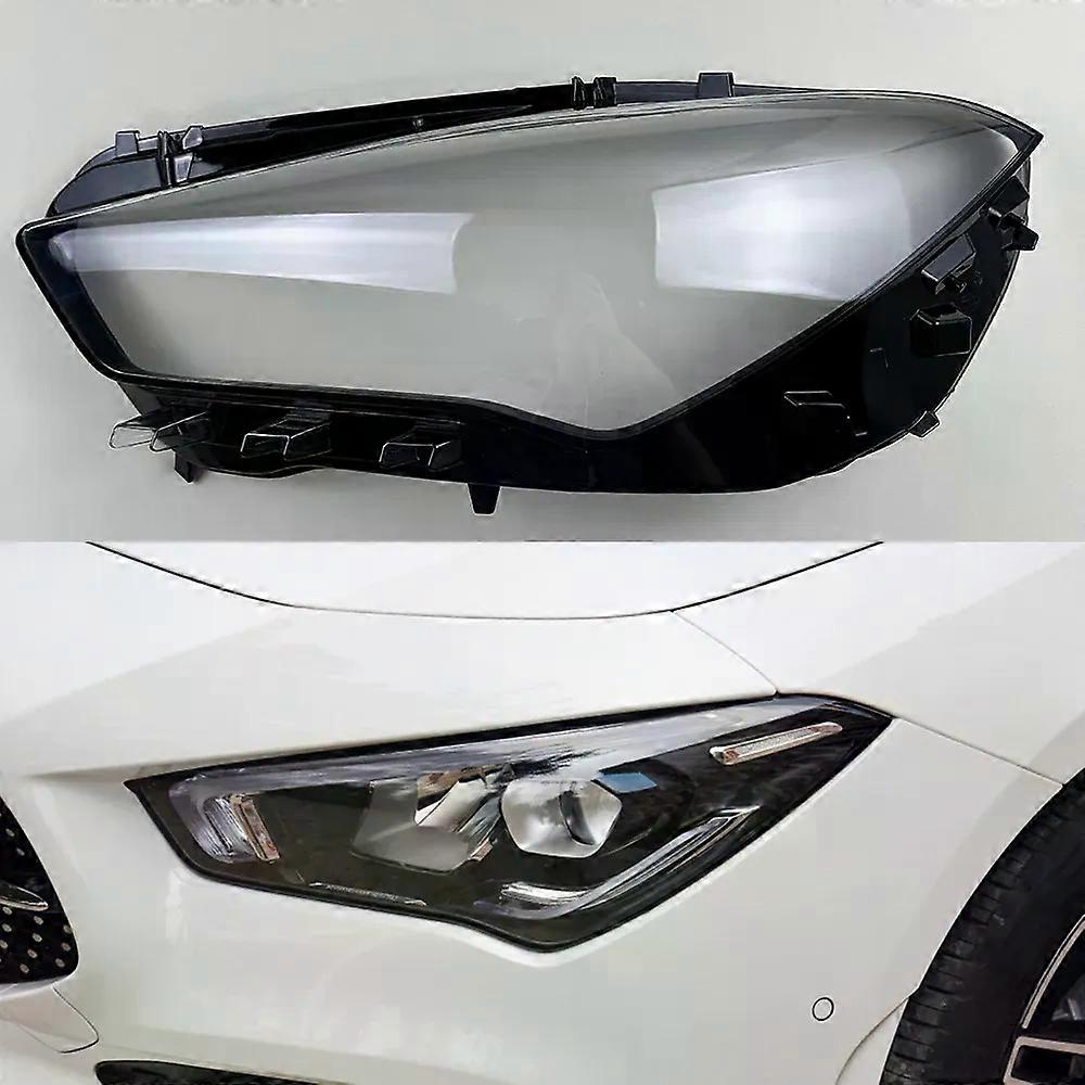 Für Mercedes-Benz CLA W118 2020 2021 2022 Lampenabdeckung Scheinwerferschale Transparent Lampenschirm Scheinwerferschirm Scheinwerfer Linse Plexiglas