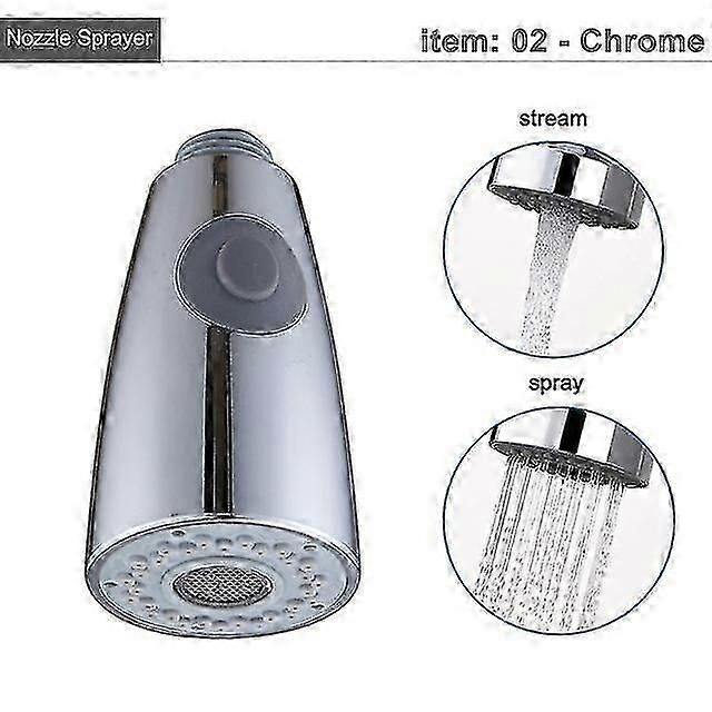 المطبخ صنبور بخاخ فوهة سحب دش رذاذ رئيس G1 / 2 الحنفية التبعي