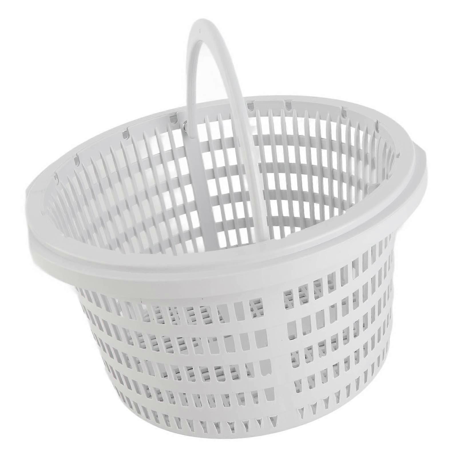 Skimmer Filter Basket 18x19x10cm Plastic Pool Cleaning Replacement