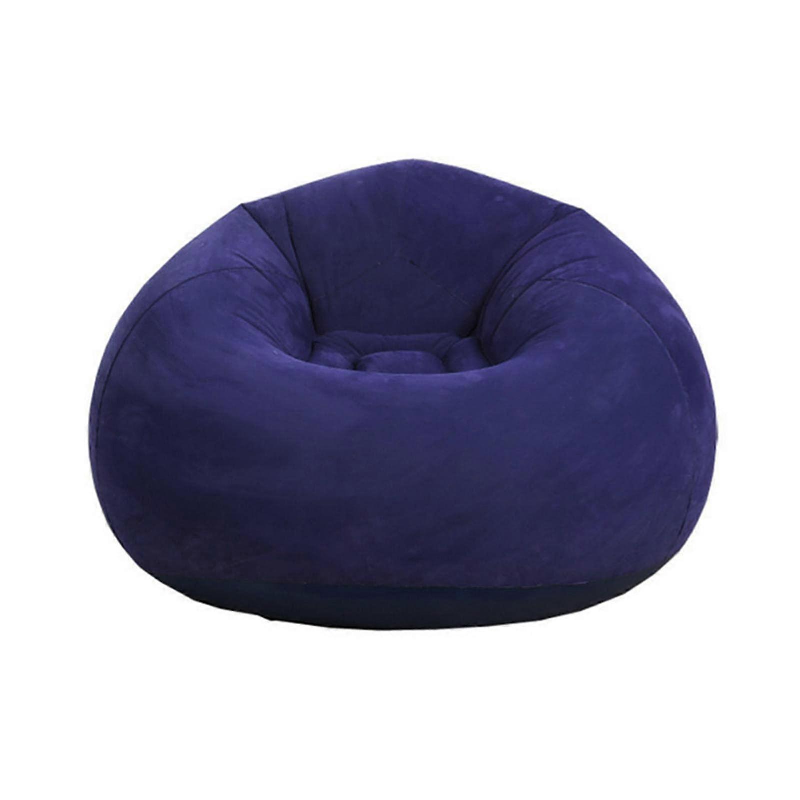 Super Soft Inflatable Lazy Sofa Bean Bag Chair For Living Room And Bedroom, Washable Cover, Recliner, Standard Size