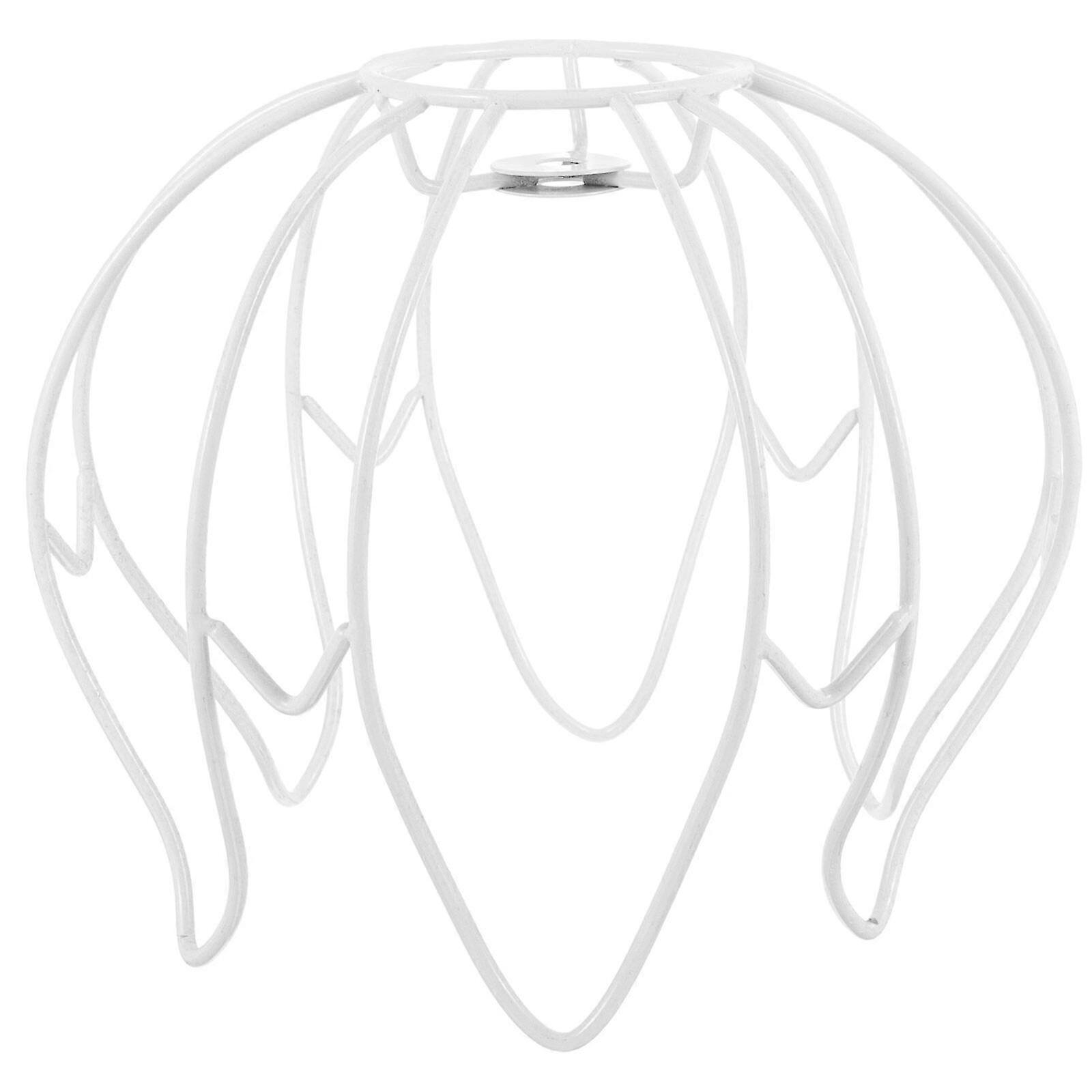 Lamp Shade Frame Vintage Bulb Guard Iron Wire Lampshade Frame DIY Lamp Shade Frame Supply SZRH A-N