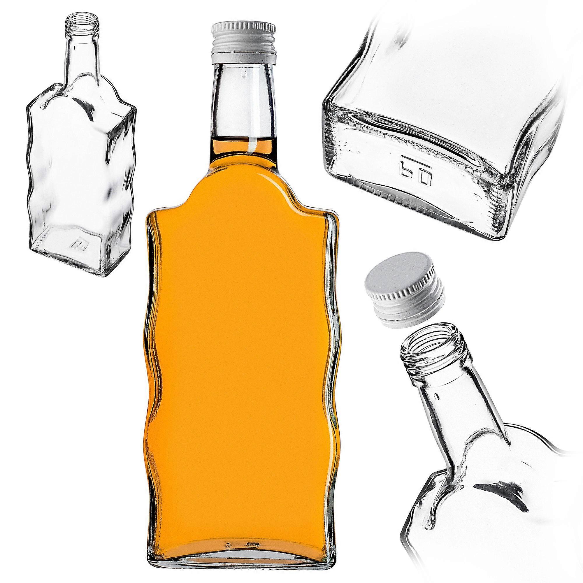 KADAX Botella de vidrio WAVE B500 Stoff 500ml 1pc