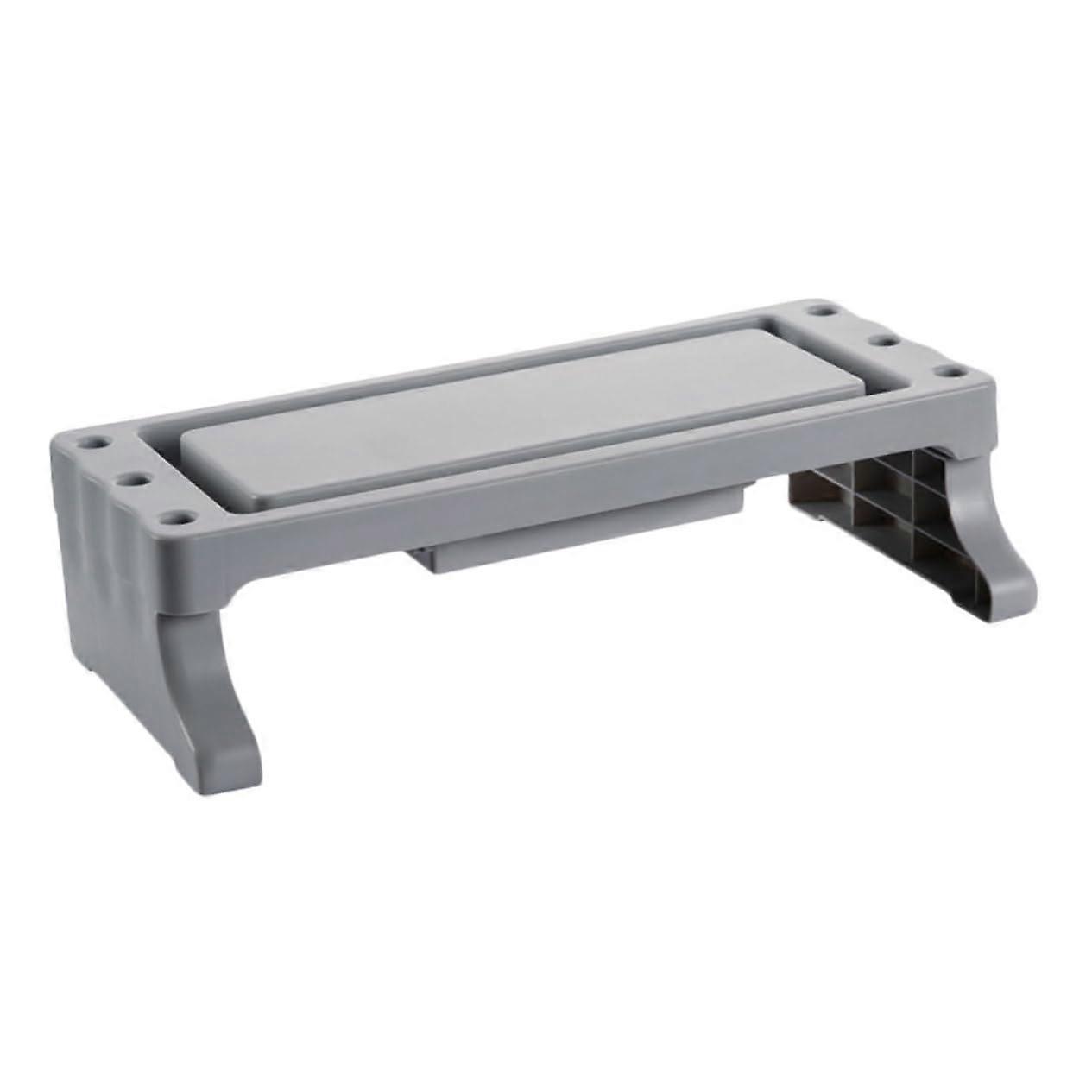 Monitor Stand Portable Mount Holder for Computer, Tablet, Adjustable Height PP Storage Rack, Multifunctional Organizer